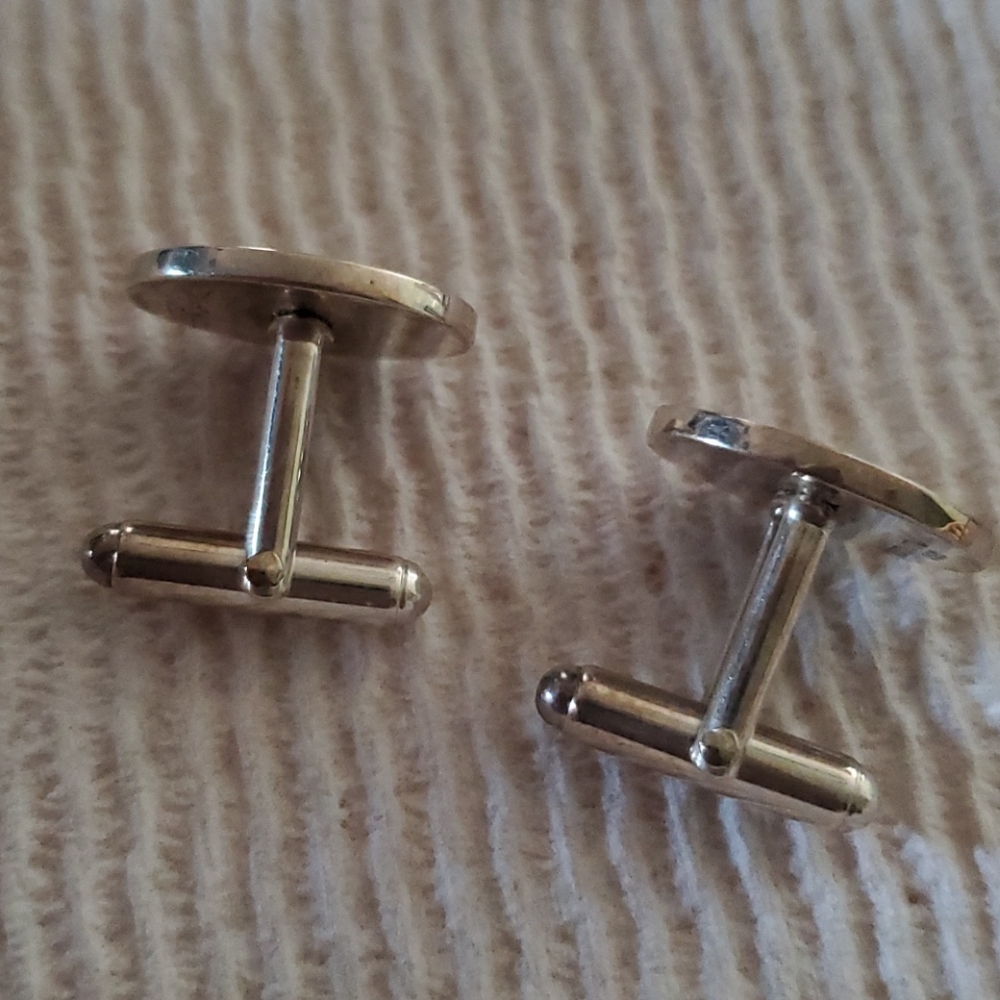 Tiffany sterling silver cufflinks
